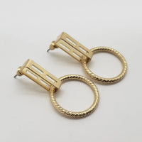 EVERLASTING GOLD DROP EARRING