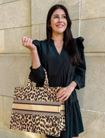 Patterson Spotted Tote - Leopard