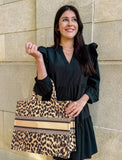 Patterson Spotted Tote - Leopard