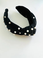 Knotted Pearl Headbands