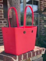 Carrie Versa Tote w/ Interchangeable Straps - Red