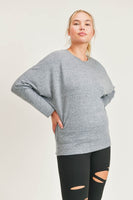 CURVY Dolman-Sleeved Top